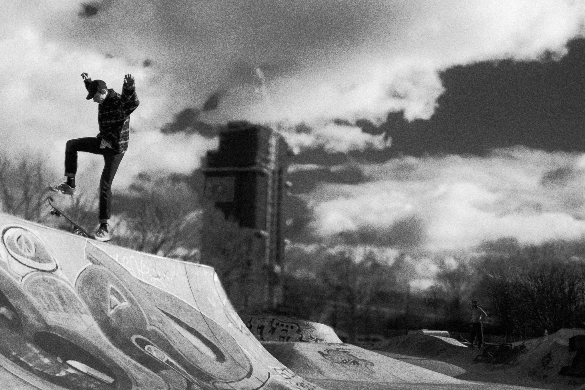 Skateboarding