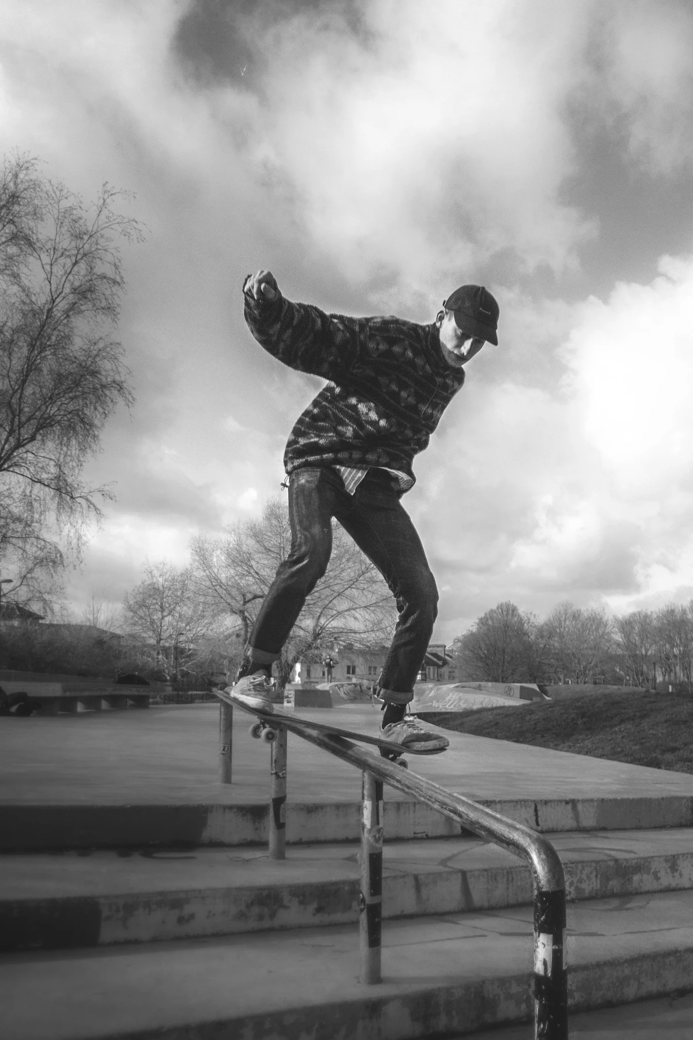Skateboarding
