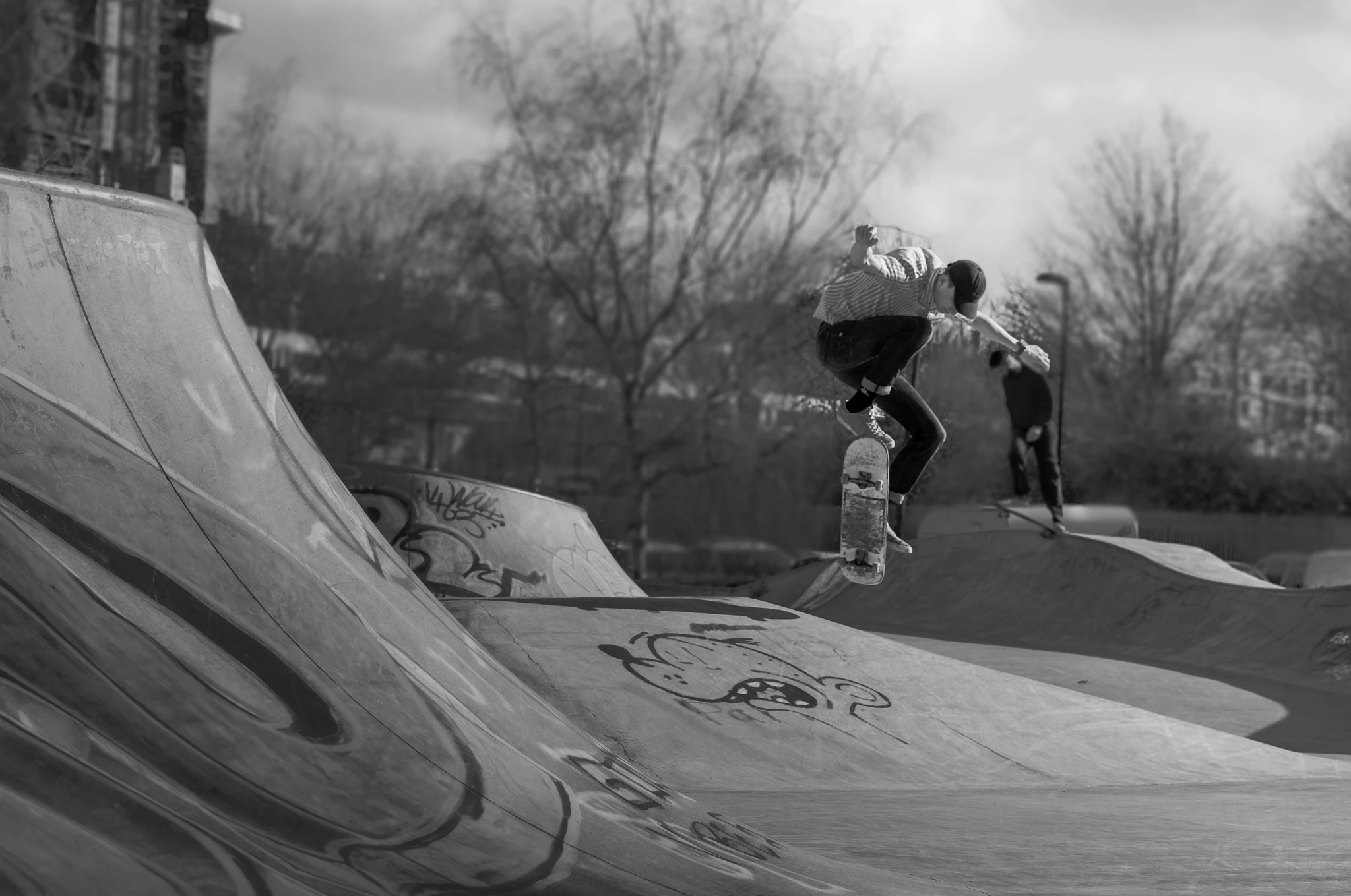 Skateboarding